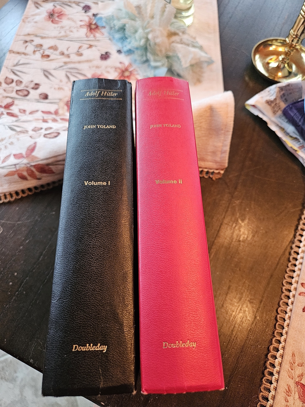 Set of 2 Adolf Hitler Historical Biographies Volume 1 & 2 Hardcovers